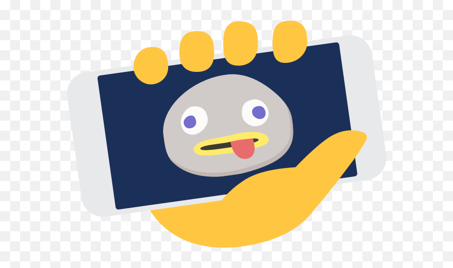 Hello - Happy Emoji,Throws Tables Emoticon