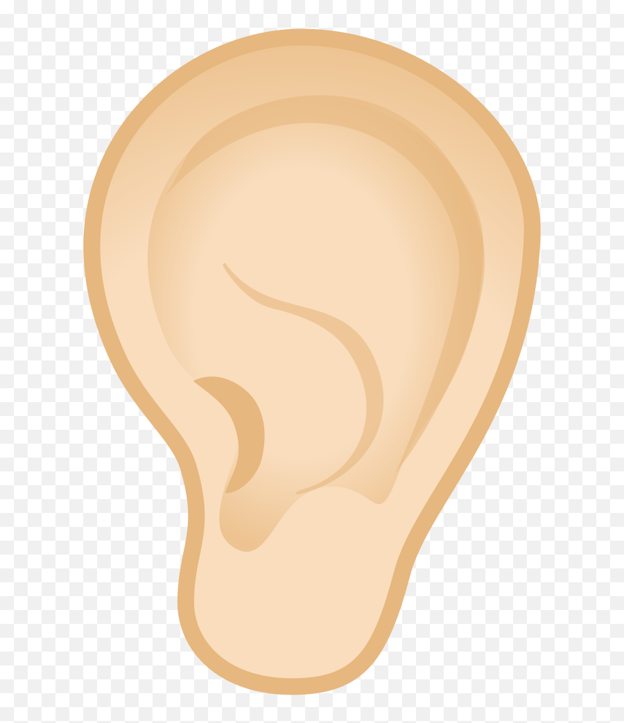 Ear Emoji With Light Skin Tone Meaning - Oido Emoji Png,Ear Emoji