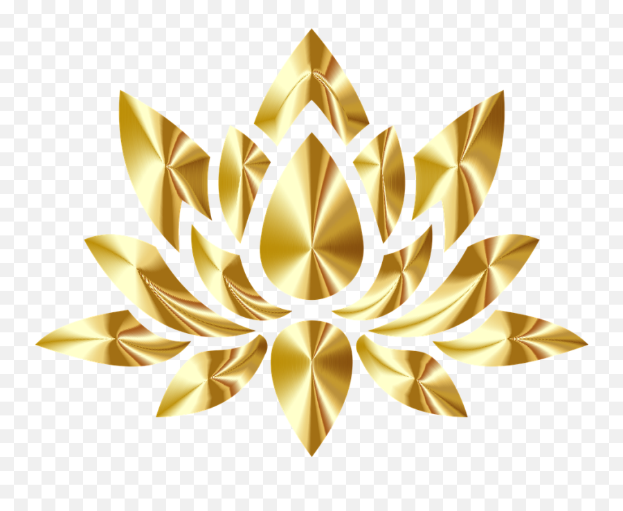 Gold Decorative Flower Floral - Flor De Ouro Png Emoji,Gold Sky Emotions