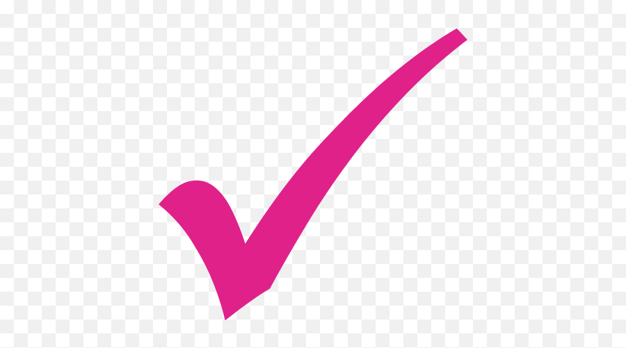 2 In - Pink Check Icon Png Emoji,Alt Emojis Checkmark