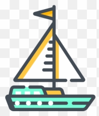 Yacht Free Icon Of Travel - Icono Yate Emoji,Boating Beauties Emoticons