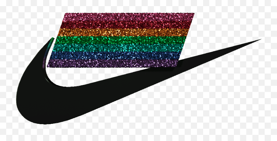 Topic For Rainbow Nike Just Do It Logo 2019 Nike Free - Rainbow Nike Logo Gif Emoji,Nike Symbol Emoji