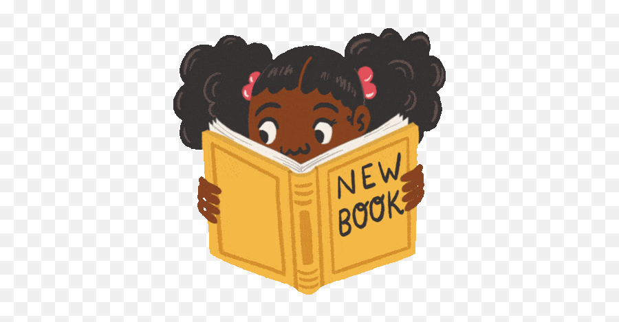Snow White - Girl Reading A Book Gif Clipart Emoji,Delete Emotions Loading Gif
