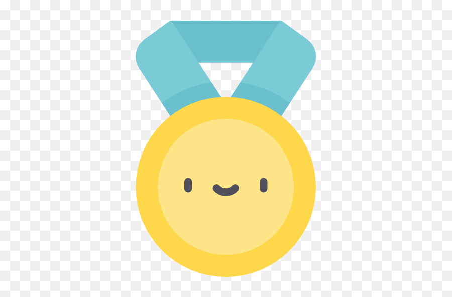 Free Icon - Happy Emoji,Emoticon Medal