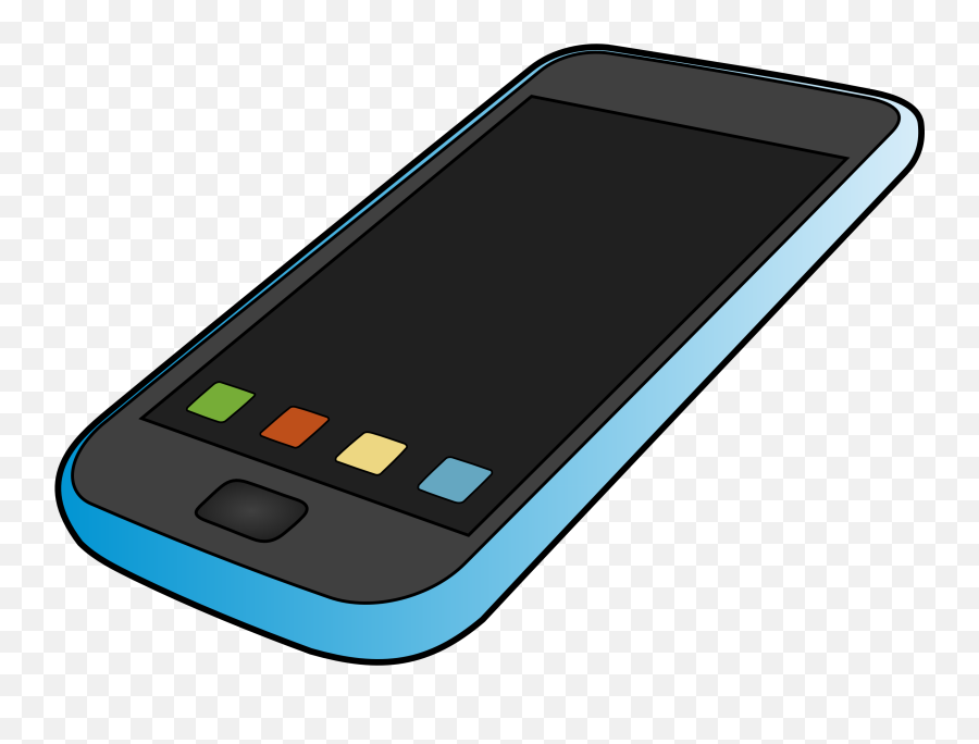 Clipart Telephone Cell Phone Clipart Telephone Cell Phone - Cell Phone Clipart Transparent Background Emoji,Cell Phone Emoji