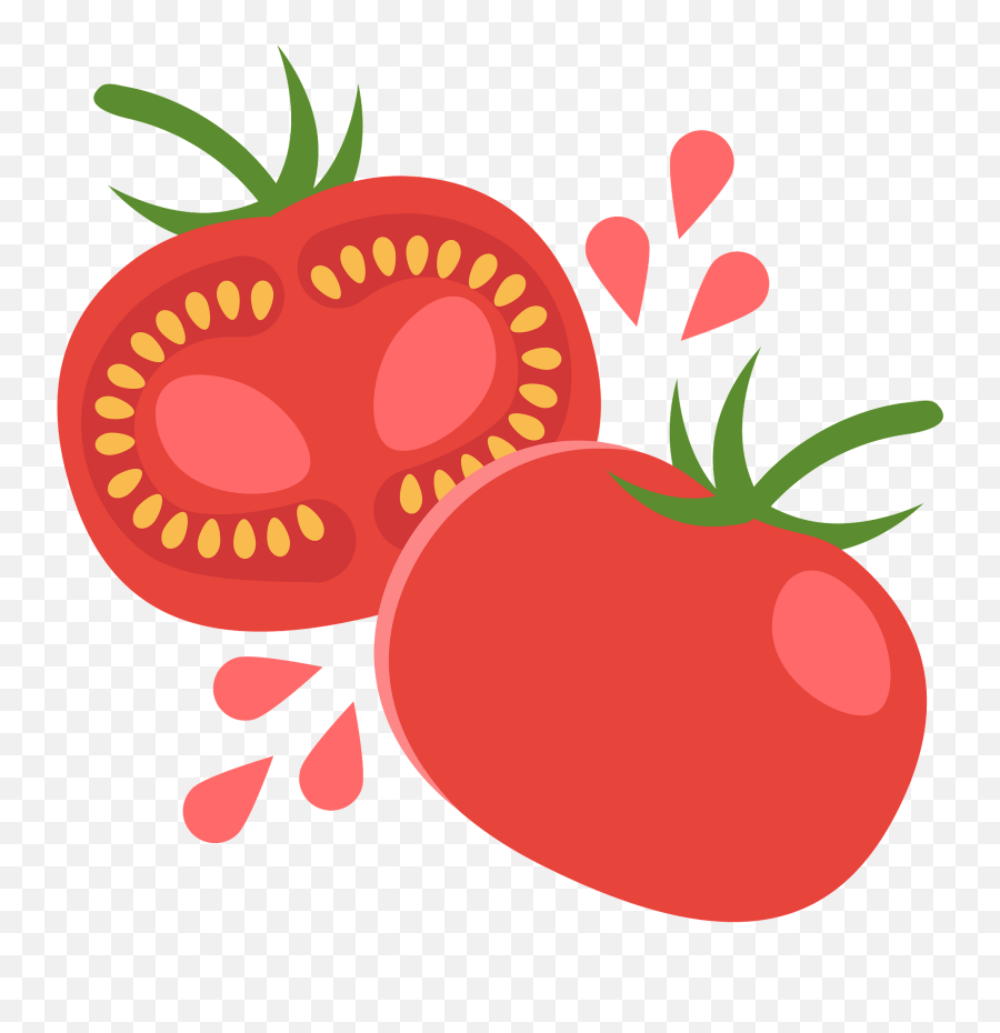 Tomato Clipart Free Download Transparent Png Creazilla - Tomato Vlipart Emoji,Cute Salad Emojis