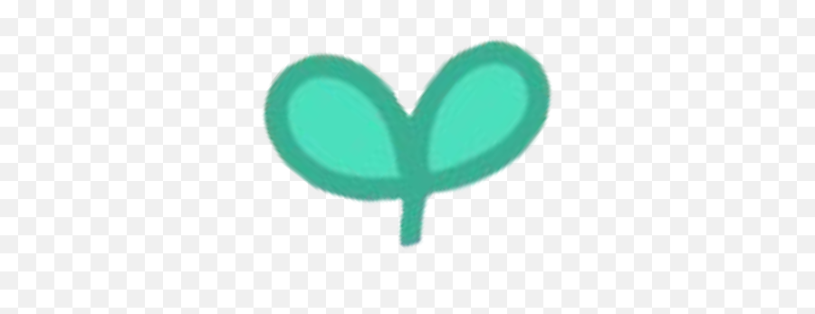 Sprout Plant Green Soft Softbot Kawaii Sticker By - Language Emoji,Sprout Emoji