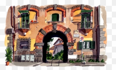 A Walking Tour Emoji,Baroque Art Emotion