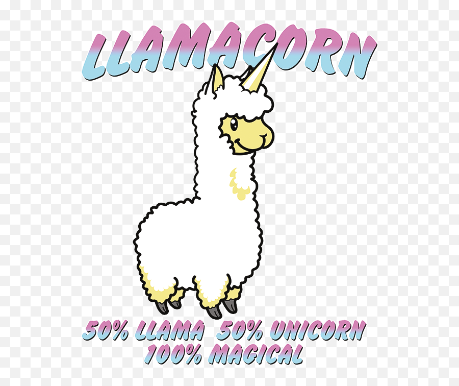 Llama Clipart Unicorn Llama Unicorn Transparent Free For - Magic Llama Emoji,Llama Emoji