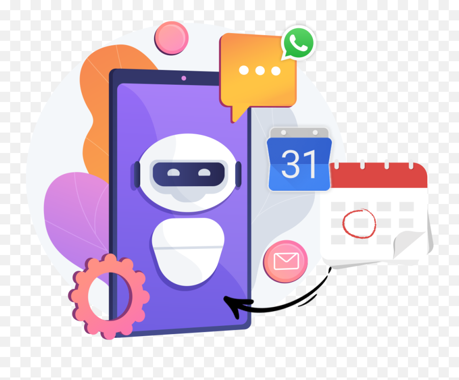 Mysecretaryai - Digital Secretary For B2c Messaging And Ai Chatbot Illustration Emoji,Nokta Emoji