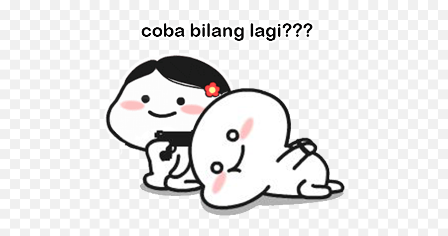 Cute Memes Cute Love Memes Cute Doodles - Guai Qiao Bao Bao Sticker Whatsapp Emoji,Best Troll Emoticons Kakao