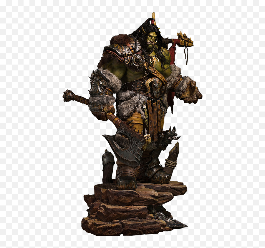 Grom Hellscream Statue Grom Hellscream World Of Warcraft - Damtoys Epic Series Warcraft Orgrim Emoji,Scultures That Inspire Emotion