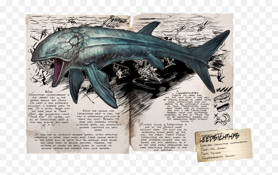 Jau0027al Ryeu0027a The Whaler U2013 Surviving The Leedsichthys - Ark Leedsichthys Tame Emoji,Microphone Emoji Ark