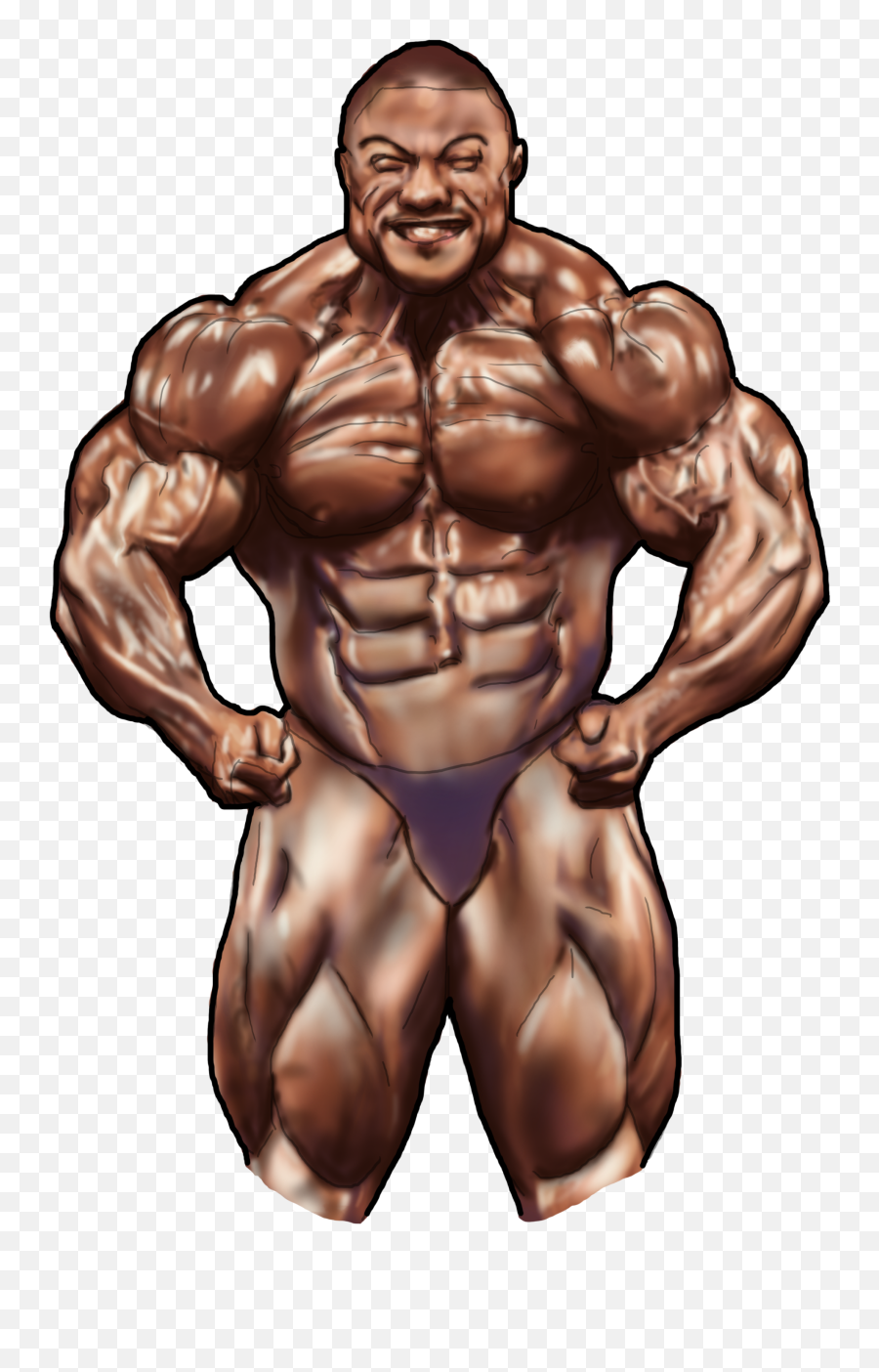 Bodybuilding - Bodybuilders Drawing Emoji,Bodybuilder Emotions