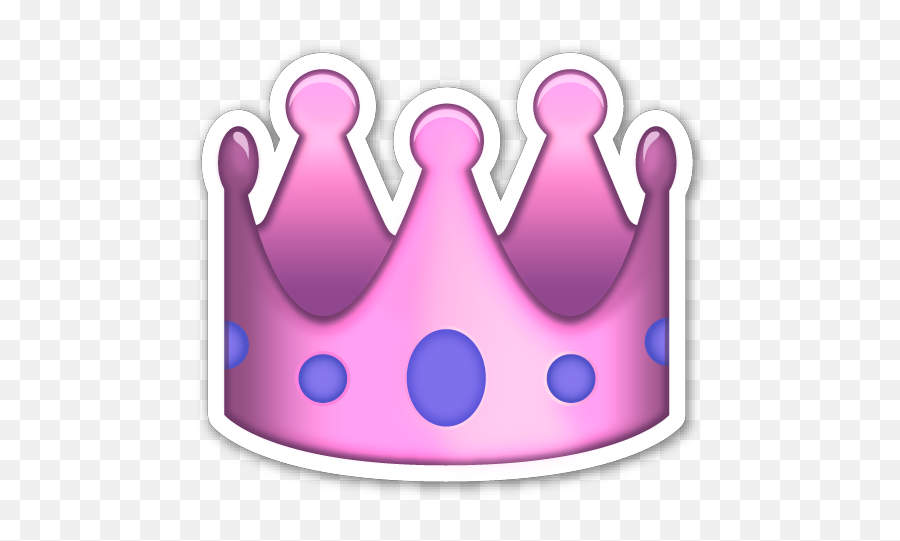Download Emoji Coroa Crown Tumblr Overlay Pink Pinkoverlay - Crown Emoji,Pink Emoji
