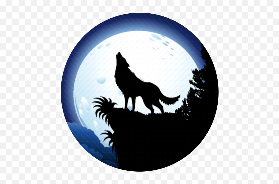 Werewolf Moon Wolf Howlingtothemoon - Wolf Emoji,Werewolf Emoji