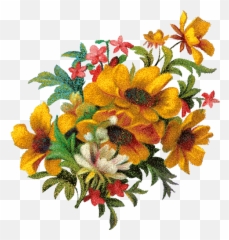 Flowers Png Gif - Gif Animated Flower Garland Emoji,Happy Monday Animated Emoticons Flower