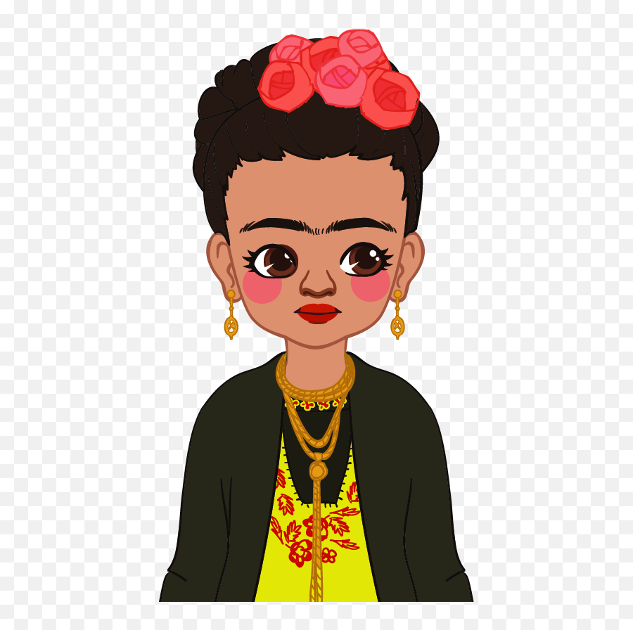 Frida Kahlo Biography For Kids Emoji,Door Hangers Emotions