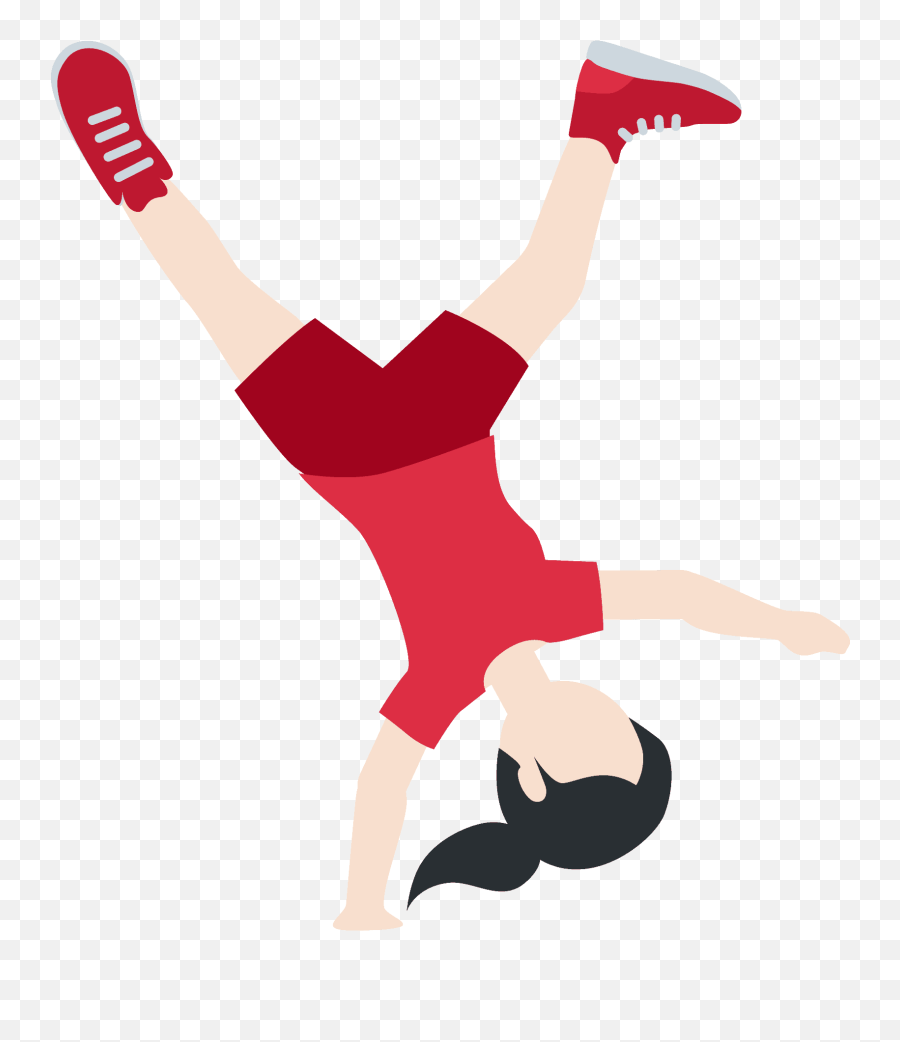 Woman Cartwheeling Emoji Clipart Free Download Transparent,Spanish Dancer Emoji Png