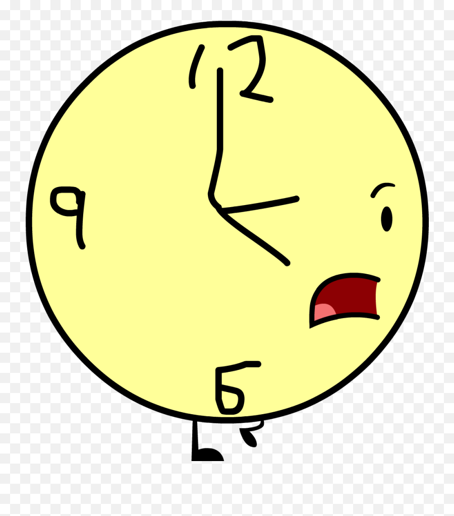 Clock Battle For Dream Island Wiki Fandom Emoji,Printerest Emotion Clock