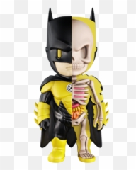 Mighty Jaxx Xxray Dc Comics Yellow Lantern Batman 4d Vinyl Emoji,Kid Emotion Dc Comics