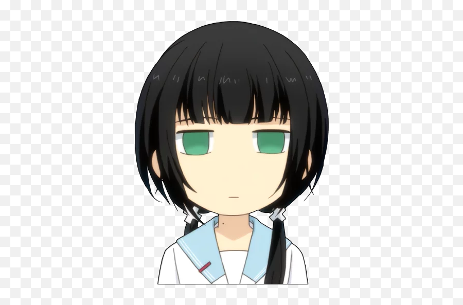 Telegram Sticker 109 From Collection Animezatrista 3 Emoji,Hibike! Euphonium Smile Emoticon