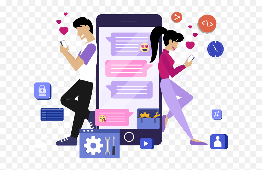 Dating App Development Company - Mobile Dating App Emoji,Transparent 707 Emojis