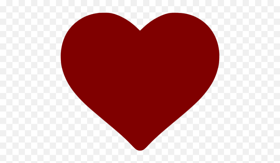 Maroon Hearts Icon - Girly Emoji,Brown Heart Emoji