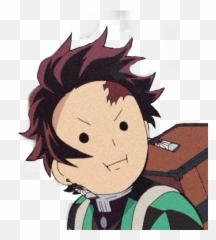Tanjiro Tanjirou Kamadotanjiro Kamado - Demon Slayer Funny Faces Emoji,Slayer Emoji