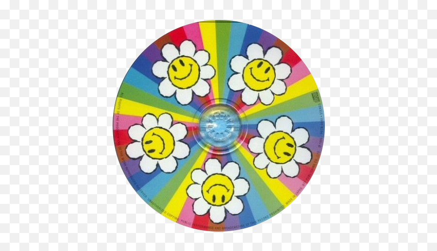 Kidcore Smile Flower Sticker - Flower Emoji,Smiling Flower Emoji