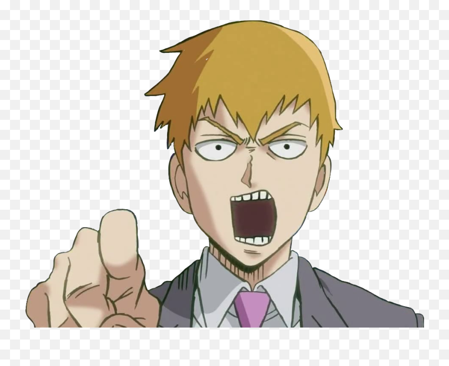 Reigen Aratakareigen Sticker By Tíníní - Fictional Character Emoji,Mob Psycho 100 Emoji