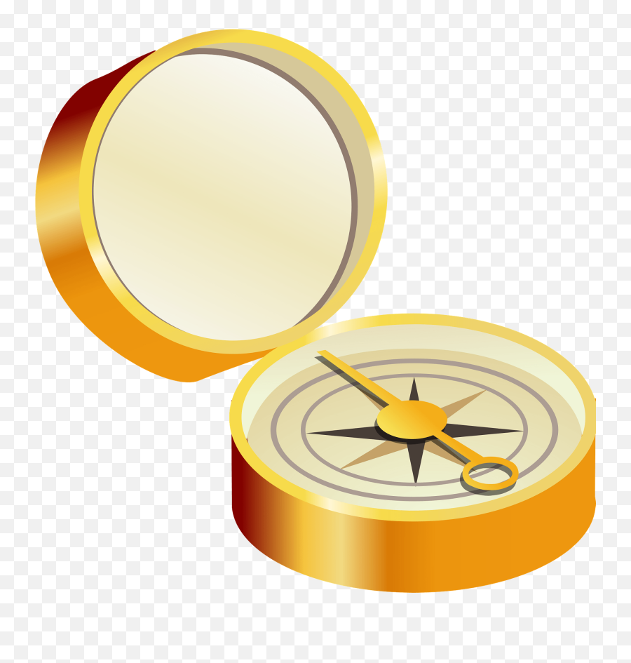 Open Compass Clipart - Clipart Public Domain Compass Emoji,Compass Emoji