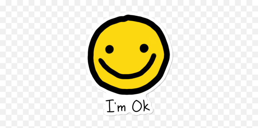 Best Indie Stickers - Im Ok Face Emoji,Eye Of Horus Emoticon