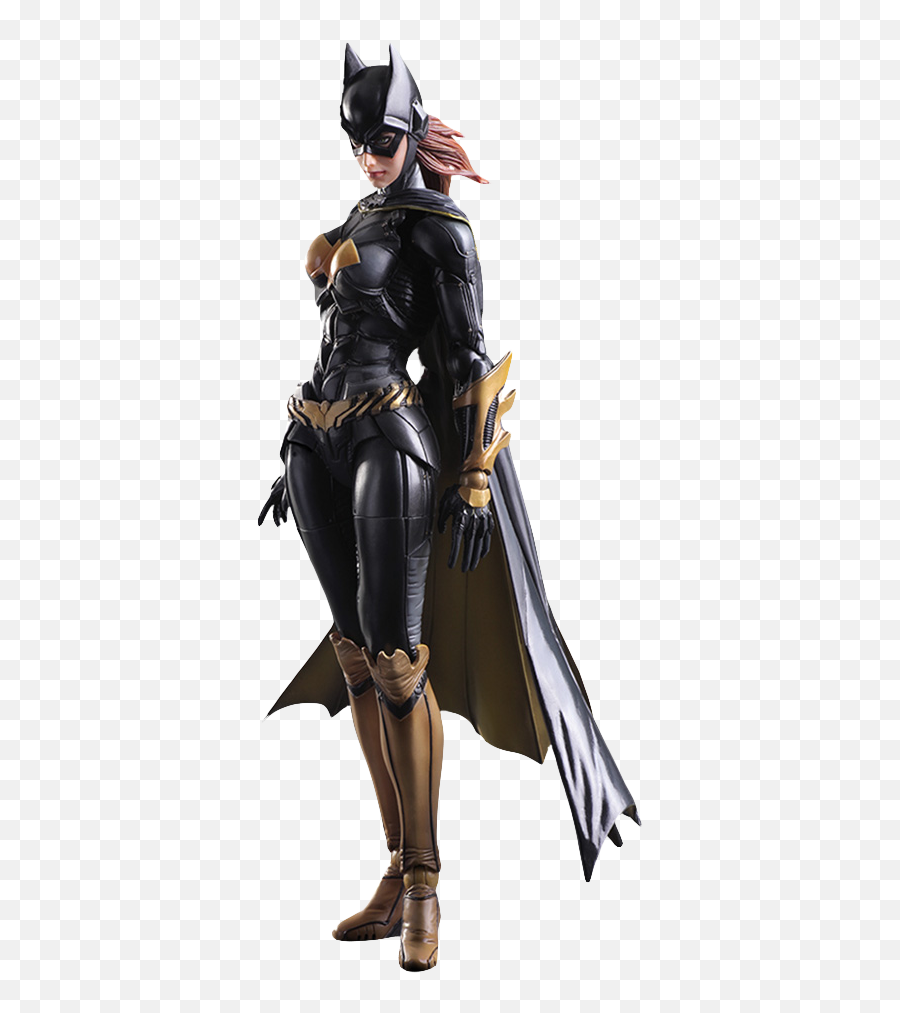 Batman Arkham Knight Batgirl Action Figure Transparent - Batman Arkham Knight Play Arts Kai Batgirl Emoji,Arkham City Background Emoticon