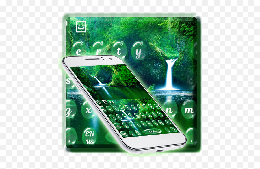 Waterfall Keyboard Theme - Apps En Google Play Hood National Forest Emoji,How To Add Emojis To Keyboard Galaxy S5