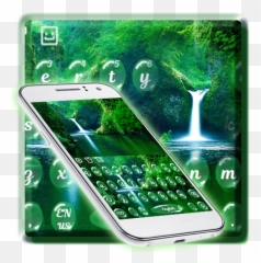 Waterfall Keyboard Theme - Apps En Google Play Hood National Forest Emoji,How To Add Emojis To Keyboard Galaxy S5