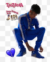 Blueface Bluefacebaby Image - Hip Hop Style Emoji,Crip Emoji