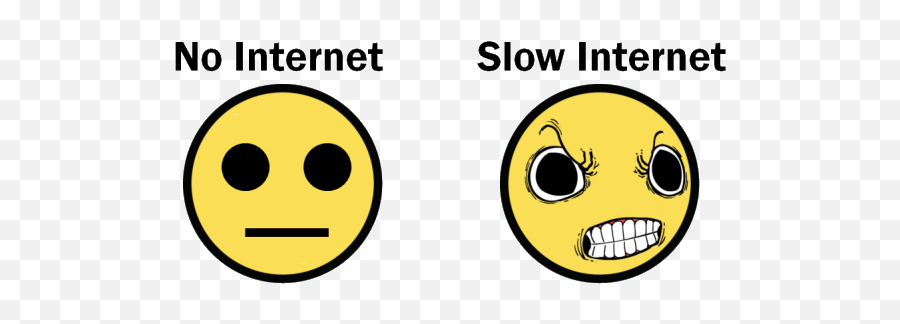 No Internet For - Slow Internet No Internet Emoji,Slow Moving Emoticon