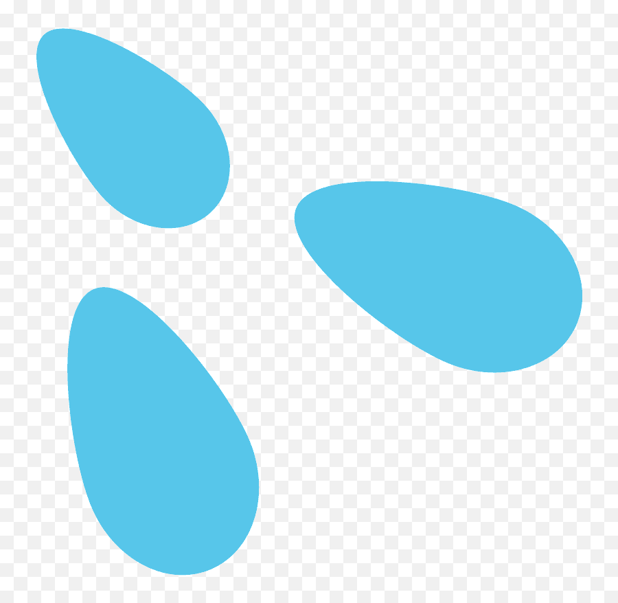 Sweat Droplets Emoji Clipart Free Download Transparent Png - Dot,Splash Emoji