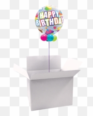 Caja De Globo Burbuja - Large White Balloon Box Emoji,Fiesta De Cumplea?os De Emojis