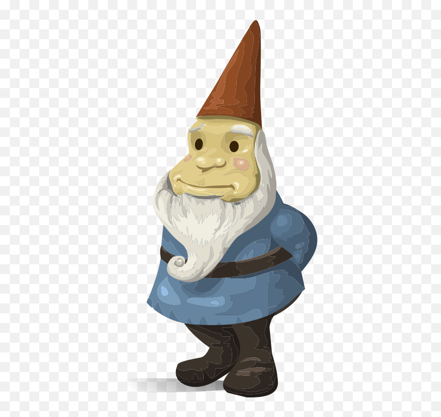 Openclipart - Transparent Gnome Emoji,Lawn Gnome Emoticon