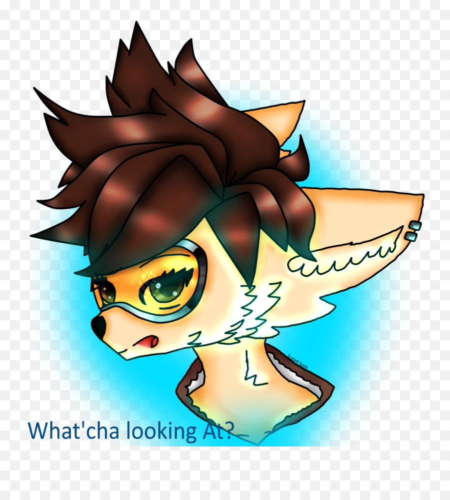 Venturiantalebuddy Tracer Wolf By - Fictional Character Emoji,Canine Anthro Emotion