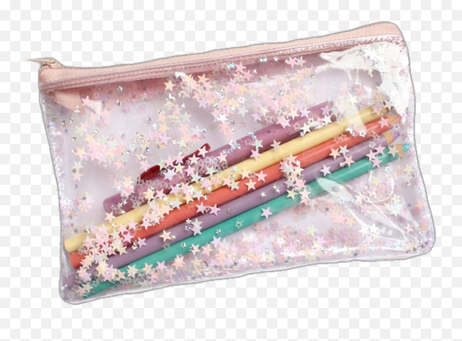 Pastel Kawaii Stationary Pencil Case - Pouch Emoji,Emoji Pencil Pouch