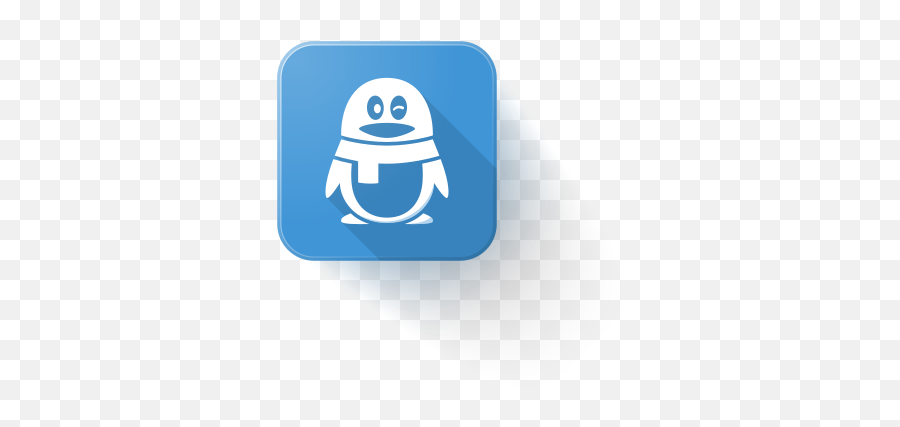 Qq Tencent Logo Free Icon Of Popular Web Logos Button - Icono De Tencent Qq Emoji,Tencent Qq Basic Pig Emoticon