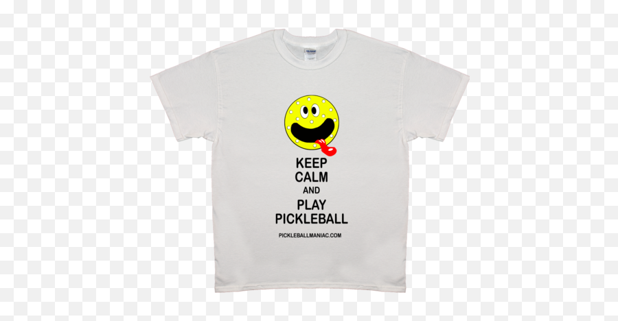 Keep Calm And Play Pickleball - Happy Emoji,Emoticon Maniac