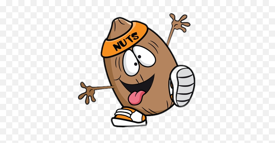 Nuts Sticker Challenge On Picsart - Peanut Free Zone Poster Emoji,Brown Emo...