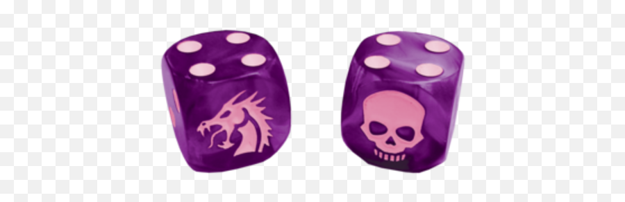 Dice Dragon - Solid Emoji,Emotion Foam Dice