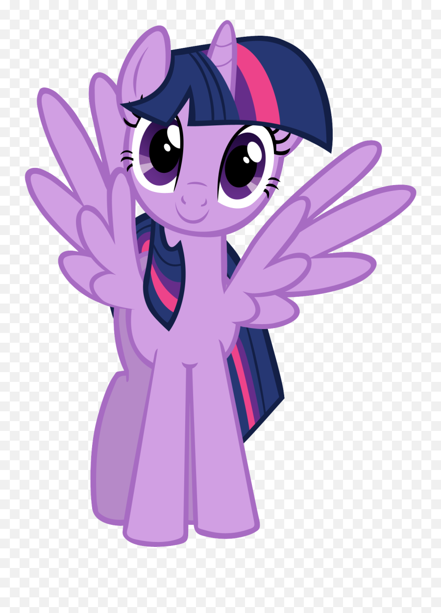 Twilight Sparkle Pegasus Wings - Alicorn Twilight Sparkle Png Emoji,Wings Sparkle Emoticon