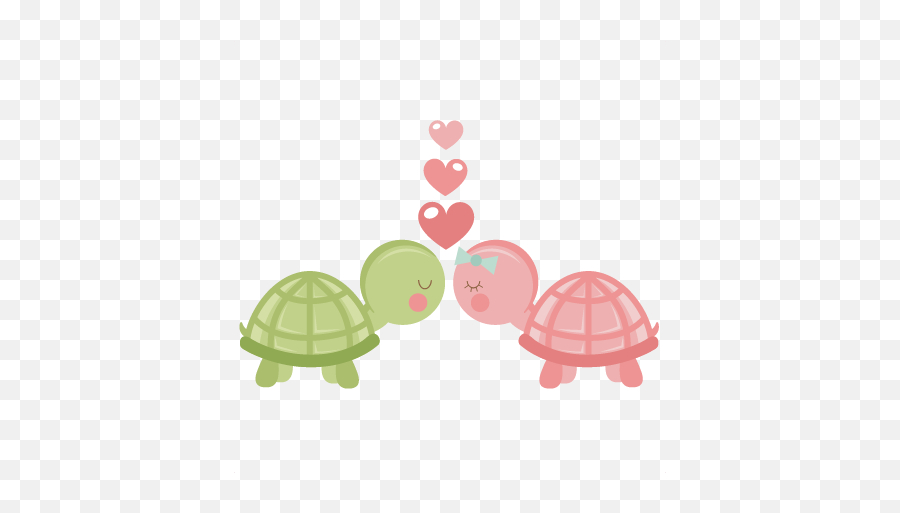 Tortoise Clipart Pink - Love Turtles Clipart Emoji,Ninja Turtle Emoji Download