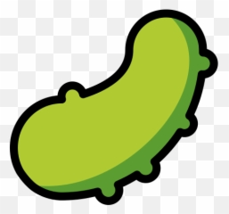 Cucumber Emoji - Gurken Emoji,Cucumber Emoji